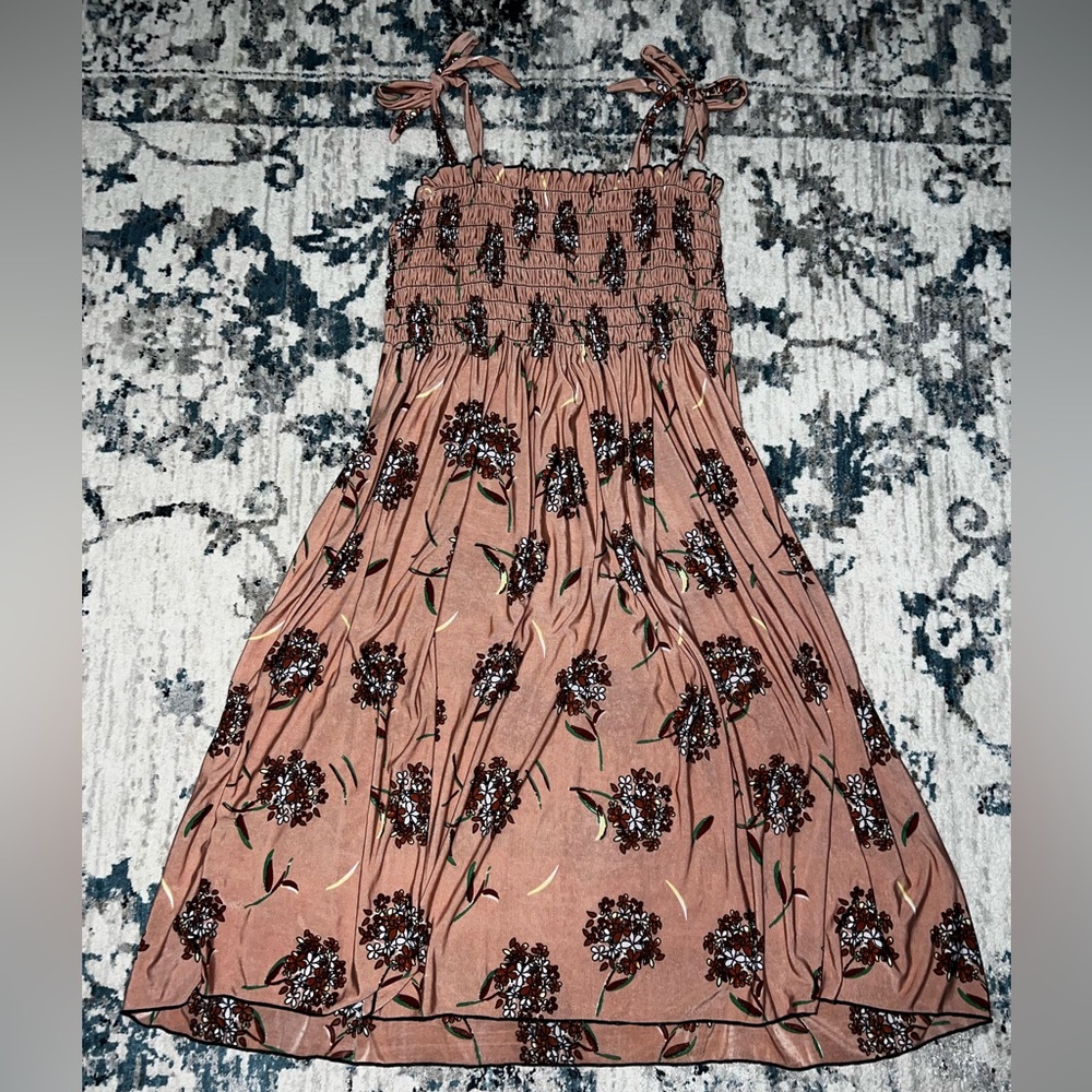 Floral Smocked Dress